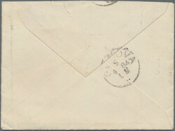 1882/1884, GIUSEPPE VERDI: two covers addressed to the famous ...