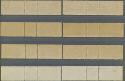 1933, Balbo flight, three mnh pairs, and one used pair