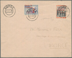 1941, National Youth 3dr. and airmail stamps 2dr., both with private ...