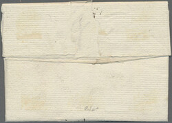 1752, "MARCHE", Einzeiler auf vollständigem Brief nach Luxemburg mit ...