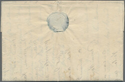 1819/28, MARCHE, zwei Briefe mit Einzeiler-Stempel von 1819 mit hs. ...