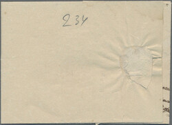 1829, ARLON, Einzeiler auf vollständigem Brief nach Marche (heute: ...