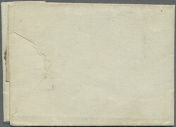 1844/51, WILTZ, zwei Belege, ein Brief mit Zweikreisstempel Typ 17 ...