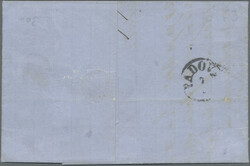 1861/1864, 10 So braun 'Franz-Josef', viereckiger ...