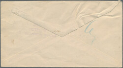 PRZEDBORZ: 1918, 4 Gr red from upper margin, Type 3, in previously ...