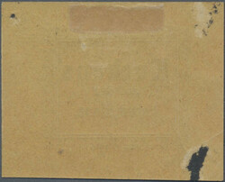 1896, Hotel Post "Hohe Rinne", private mail service, stamp "Kurhaus ...