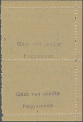 1923, Hotel Post "Hohe Rinne", private mail service, 3h. blue, ...