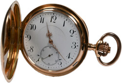 Goldene Uhr mit königlicher Geschichte: Uhr ohne Hersteller, 127g ...