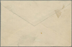 1886, BREMEN/Hammonia, 10 Pf. rot im Paar auf kleinem Pracht-Eilbrief ...