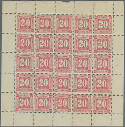 1890, FRANKFURT/Jahrmarkt, Postdienst anläßlich Jahrmarkt, 20 Pf. ...