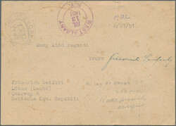 1951, Deutsch-Chinesische Freundschaft, kompletter Satz mit ...