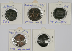 Lot 5 Stück; Bronzemünzen von Constantin 512-517, Justinianus I. ...
