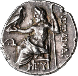 Alexander der Große 336-323 v. Chr.: AR Drachme 4,28g. Vermutlich ...