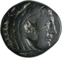 Alexander III. 336-323 v. Chr.: Drachme, Herakleskopf // Reiter auf ...