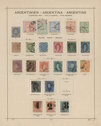 1858/1940, used collection on album pages, comprising e.g. nice part ...