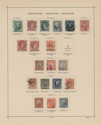 1858/1940, used collection on album pages, comprising e.g. nice part ...