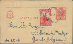 1888/1945 (ca.), LETTERCARDS, balance of apprx. 138 used pieces, some ...