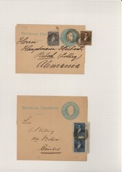 1892/1902, WRAPPERS design "Rivadavia" and "Liberty Head, collection ...