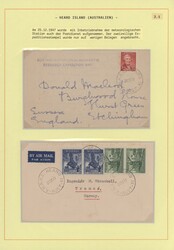 1947/2003, HEARD ISLAND, collection of apprx. 106 covers/cards which ...