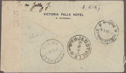 1895/1941, lot of three entires: 1895 incoming cover from Denmark, ...