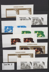 1981/84: More than 200 progressive proofs imperf (cpl. series in ...