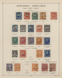 1862/1941, mainly used collection on album pages, well filled from a ...