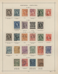 1862/1941, mainly used collection on album pages, well filled from a ...