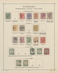 1873/1938, used collection on album pages from early issues, 1923 2 ...