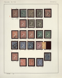 1878/1963, used and unused collection on album pages, comprising a ...