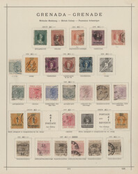 1861/1937, used collection on album pages from QV to KGVI, incl. ...