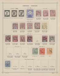 1861/1937, used collection on album pages from QV to KGVI, incl. ...
