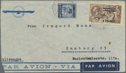 1924/1936, lot of ten commercial covers/cards, e.g. perfin "BANQUE ...