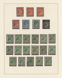 1894/1898, a decent mint and used collection of 67 stamps ½d. to 1s. ...