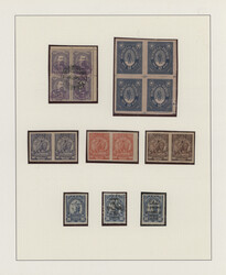 1889/1932, collection of imperfs/proofs/varieties, comprising e.g. ...
