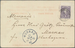 1890/1946 (ca.), lot of 31 entires, incl. (uprated) stationeries, ...