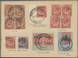 1916/1930 (ca.), balance in glassines/on stockcards/in approval books ...