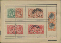 1916/1930 (ca.), balance in glassines/on stockcards/in approval books ...