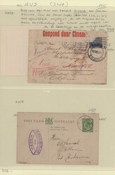 1916/1937 ca., comprehensive collection with 57 covers, cards and ...