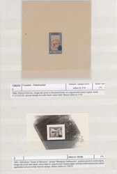 1906/1949, collection of 22 EPREUVES, e.g. Parcel stamps 1st issue ...