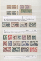 1931/1954, IMPERFORATE stamps/proofs, mint assortment of 40 stamps, ...
