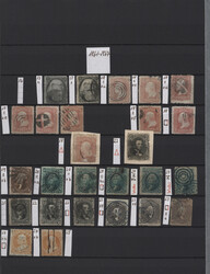 1851-2010's Collection of mostly used and some mint stamps in 13 ...