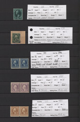 1869/1937, assortment of individually prices stamps, comprising e.g. ...