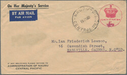 1935/1990 (ca.), British Oceania, lot of 14 covers/cards, comprising ...