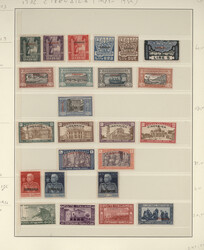 1893-1940 (c.): Substantial mint and used collection of the Italian ...