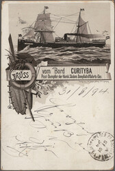 1894-1901 Five picture postcards from Cabo Verde (3), Horta resp. ...