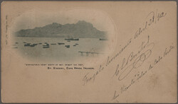 1894-1901 Five picture postcards from Cabo Verde (3), Horta resp. ...