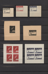 1935/1961, USA ROCKET MAIL VIGNETTES, sophisticated collection of ...