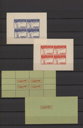 1935/1961, USA ROCKET MAIL VIGNETTES, sophisticated collection of ...