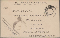 1909/1942, Great Britain, lot of seven PAQUEBOT letters incl. one ...