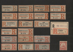 1880/1950 (ca.), collection of more than 800 registration labels, ...